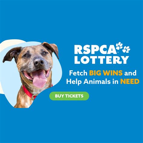 rspca lotto